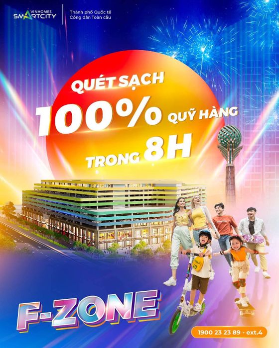 F-Zone đã thiết lập một kỷ lục mới về thanh khoản trên thị trường Tây Hà Nội.