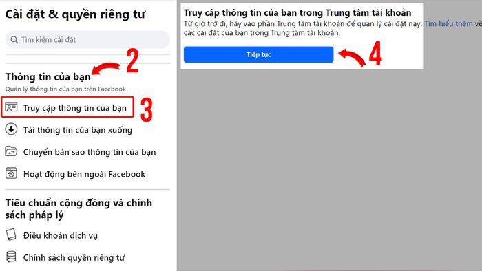 Hướng dẫn chọc bạn bè trên Facebook bằng máy tính bước 2