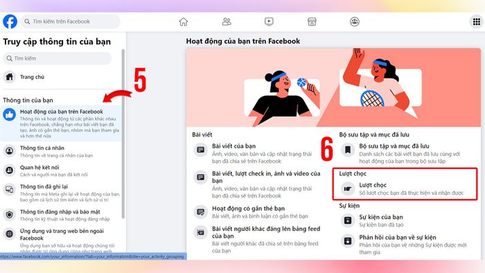 Hướng dẫn chọc bạn bè trên Facebook bằng máy tính bước 3