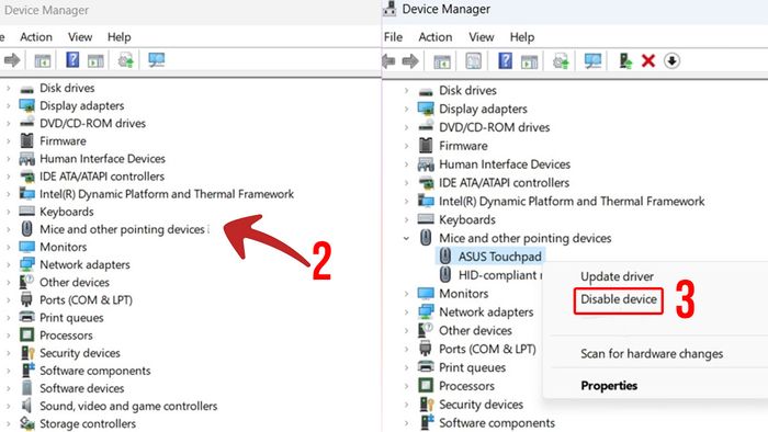 Hướng dẫn mở khóa chuột cảm ứng trên laptop HP Win 11 bước 4 phần 2