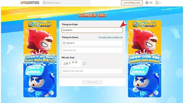 nhất - Danh sách mã game Bomber VNG mới nhất 2024 và hướng dẫn chi tiết cách sử dụng Anh-mo-ta