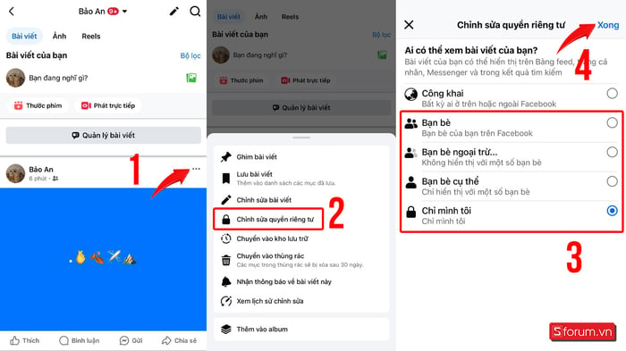 Hướng dẫn cách ẩn bài viết trên Facebook đối với bạn bè và người lạ