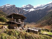 Ngôi nhà trang trại tại Bhutan