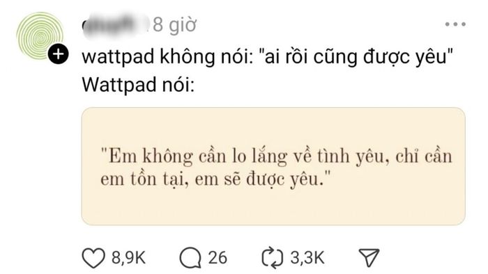 Nguồn gốc của trend Wattpad không nói