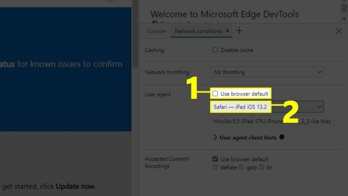 Hướng dẫn tải file ISO Windows 10 từ Microsoft Edge - Bước 2