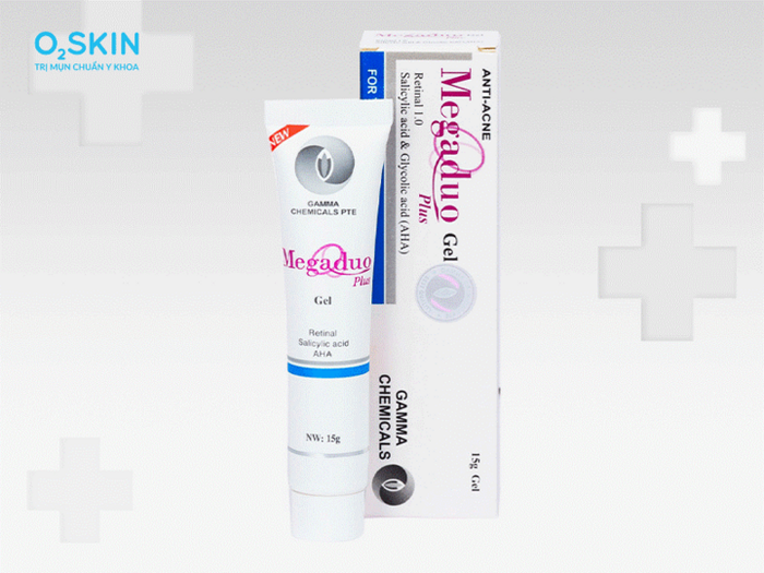 Megaduo Plus có dạng gel, phù hợp với mọi loại da.