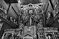 Một tượng Phật Di Lặc tại tu viện Jamchen Lhakhang bên stupa Bouddhanath, Kathmandu, Nepal.