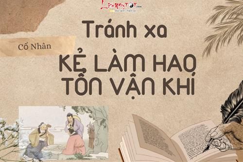 kẻ làm hao tổn vận khí của bạn