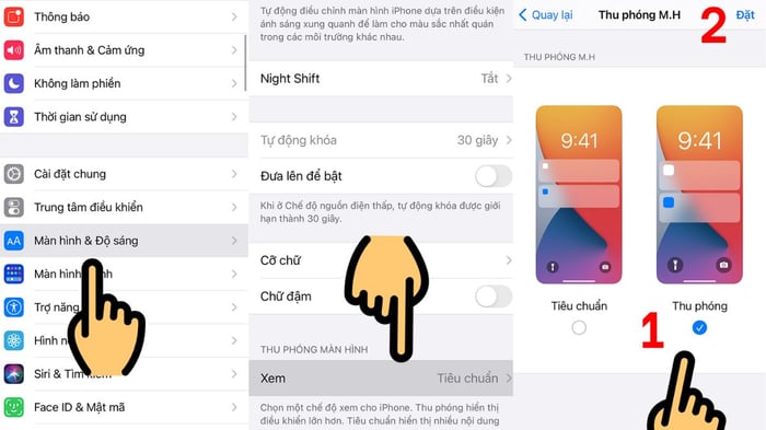 Hướng dẫn cách phóng to màn hình trên iPhone