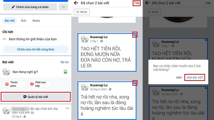 Hướng dẫn xóa nhiều ảnh trên Facebook