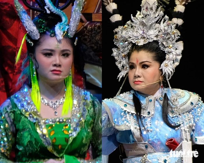 Mẹ con nghệ sĩ Tú Sương đấu đá trong vở cải lương Phàn Lê Huê- Ảnh 1.
