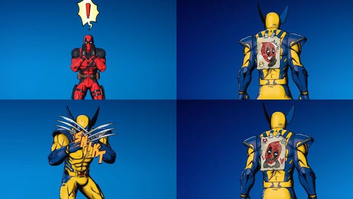 Trang phục mới Deadpool và Wolverine trong Fortnite