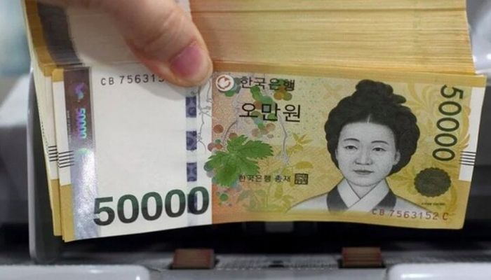 Tỷ giá của đồng Won luôn biến động. (Hình ảnh từ Báo Công thương)