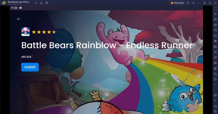 Trải nghiệm Battle Bears Rainblow - Endless Runner trên PC với BlueStacks