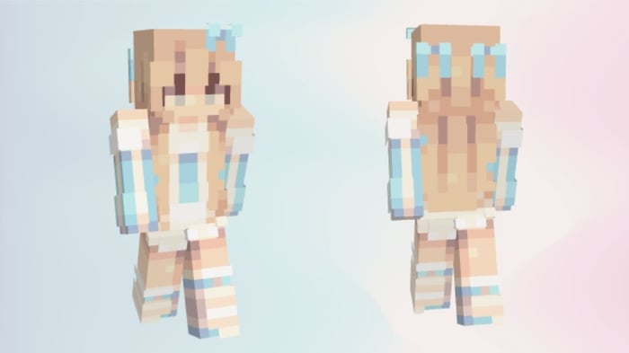 Skin Minecraft nữ đẹp nhất mới được cập nhật