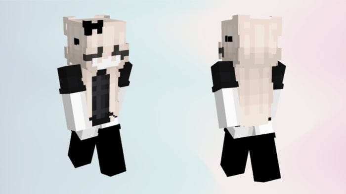 Skin Minecraft phong cách nữ sinh