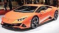 Góc nhìn từ phía trước của Lamborghini Huracán Evo