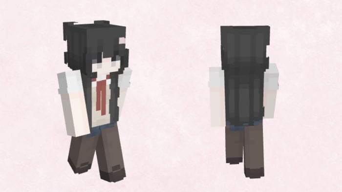 Skin Minecraft nữ vừa đẹp vừa chất