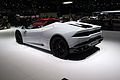 Góc nhìn từ phía sau của Huracán LP610-4 Spyder