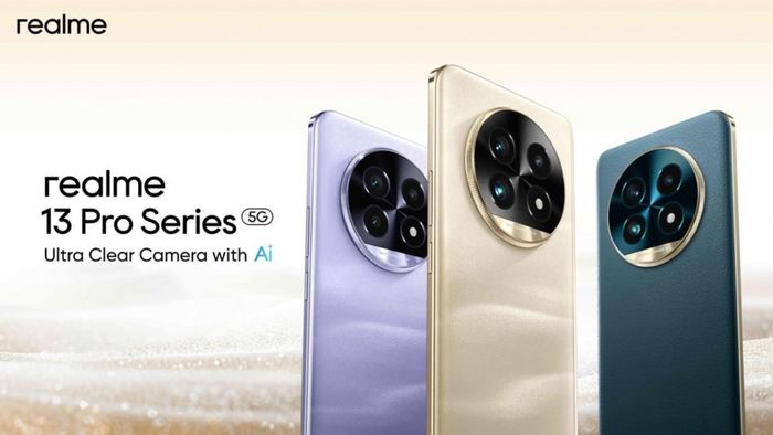 Dòng sản phẩm realme 13 Pro chính thức ra mắt