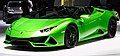 Góc nhìn từ phía trước của Lamborghini Huracán Evo