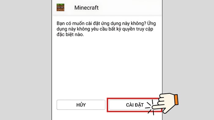 Hướng dẫn tải Minecraft 1.19.2 APK - Bước 3