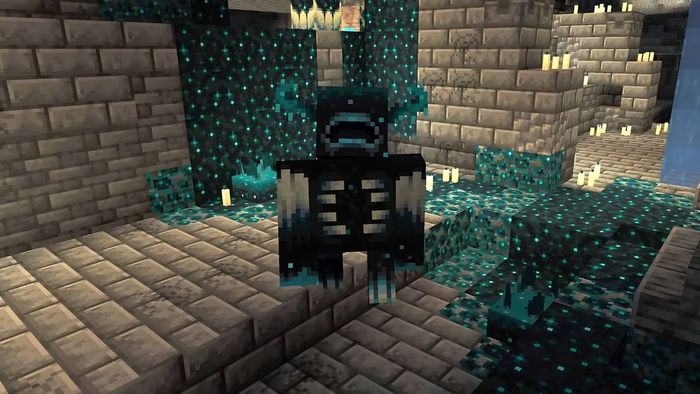 Cách tự bảo vệ bản thân khỏi Warden trong Minecraft PE 1.19.2 APK