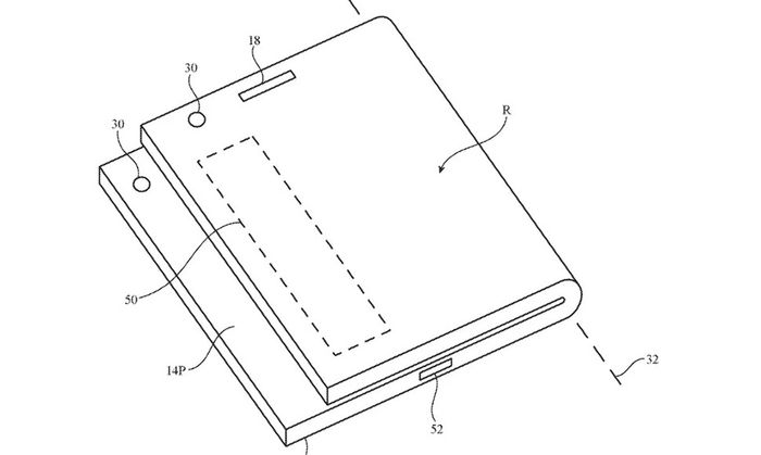 Bằng sáng chế của Apple liên quan đến điện thoại màn hình gập