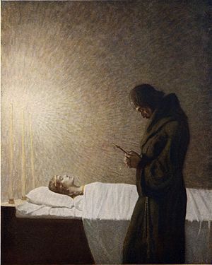 'Khi Launcelot nhìn thấy nàng, ông không khóc nhiều, chỉ thở dài.'