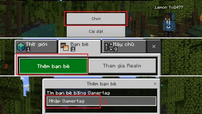 Hướng dẫn chơi Minecraft 1.18 - Bước 1