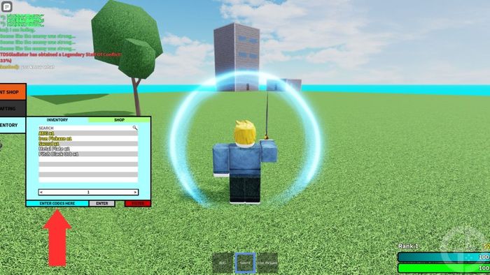 Hướng dẫn cách nhập mã code Balanced Craftwars