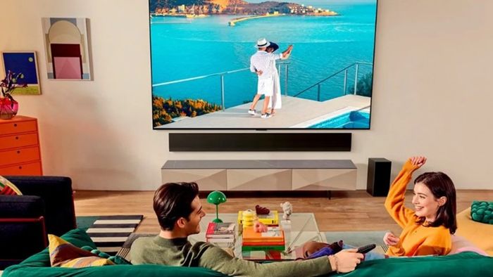 Tầm khoảng cách lý tưởng khi sử dụng Tivi 75 inch là bao nhiêu?