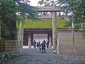 Ise torii, loại thứ hai. Lưu ý về shimaki