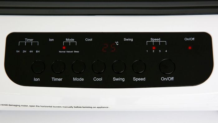 Các chức năng của các nút điều khiển trên quạt hơi nước Kangaroo