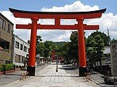 Torii Daiwa. Lưu ý phần nemaki.