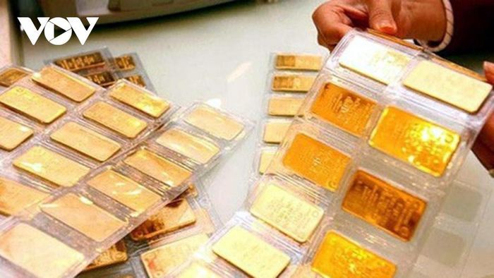 Giá vàng trong nước đã tăng thêm 800.000 đồng/lượng từ sáng ngày 1/8 (mua vào - bán ra)