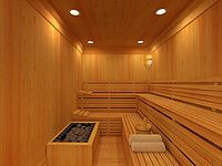 Phòng xông hơi hiện đại tại Highgrove