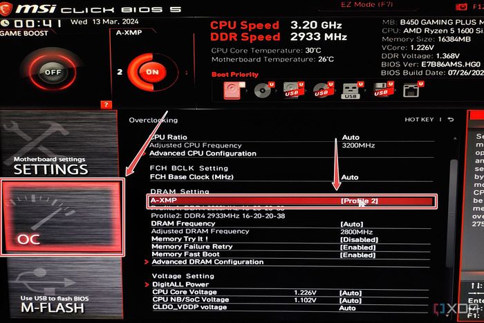 Thao tác trên UEFI đơn giản hơn