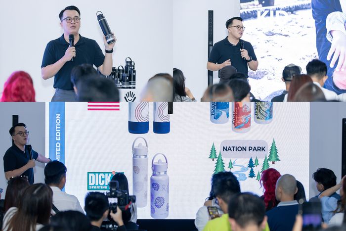 Anh Tiến tiếp tục chương trình với phần giới thiệu chi tiết về sản phẩm