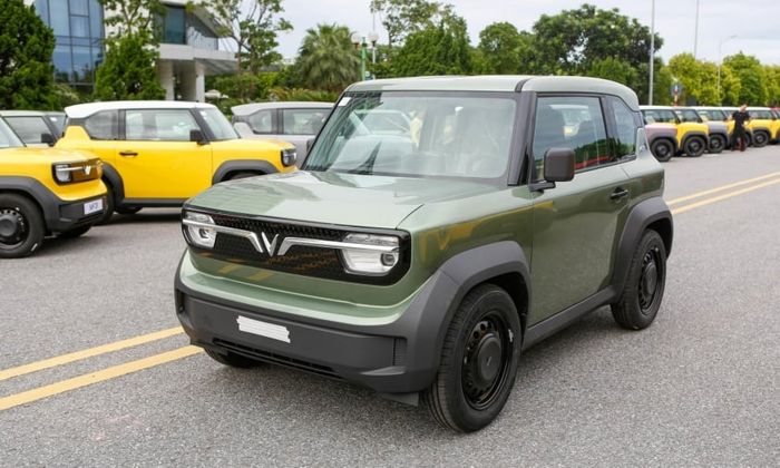 VinFast VF 3 có bao nhiêu lựa chọn màu sơn ngoại thất? 507502