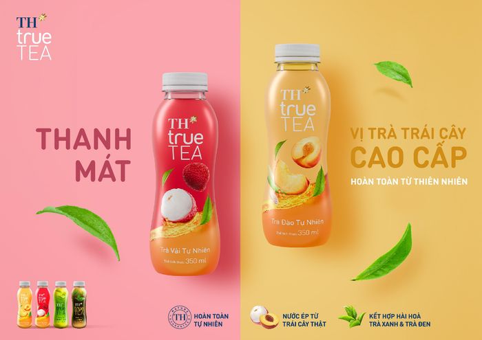 TH true TEA vừa giới thiệu hai sản phẩm mới: Trà trái cây cao cấp thanh mát, hoàn toàn từ thiên nhiên - Ảnh 1.