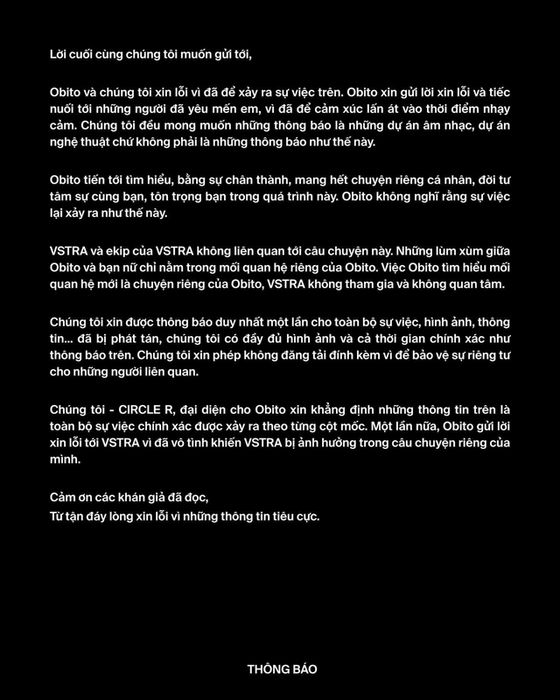 Rapper Obito đang khám phá người mới trong khi vẫn sống chung với tình cũ?
