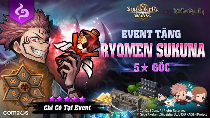 Nhân dịp kỷ niệm 10 năm, Summoners War kết hợp với Jujutsu Kaisen để ra mắt các tướng mới.