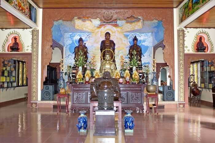 bộ tượng Tây Phương Tam Thánh