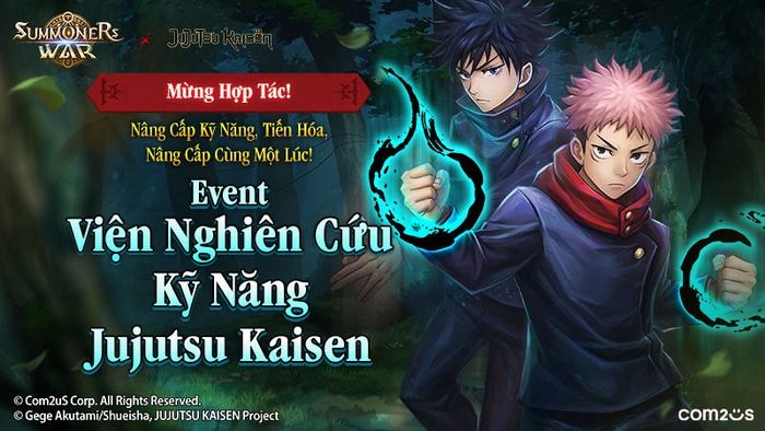 Nhân dịp kỷ niệm 10 năm, Summoners War kết hợp với Jujutsu Kaisen để giới thiệu các tướng mới trong trò chơi.