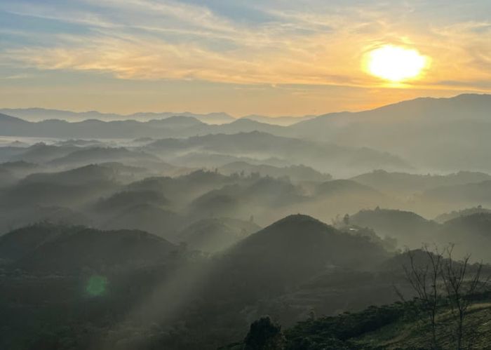 Hình ảnh của đèo mây Lộc Thành