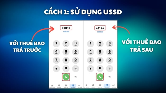 Phương pháp kiểm tra số dư tài khoản điện thoại Mobifone bằng mã USSD