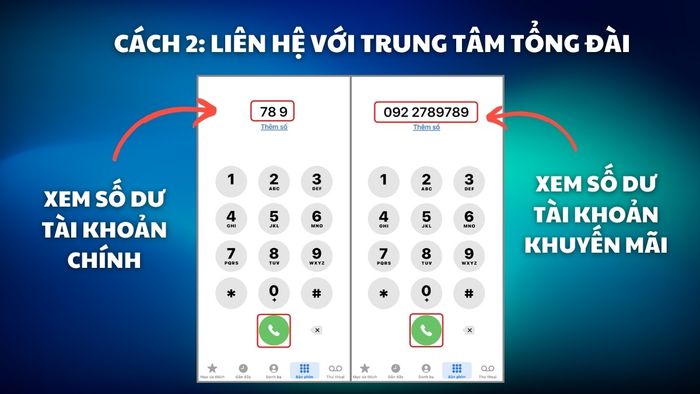 Phương pháp kiểm tra số dư tài khoản Vietnamobile qua tổng đài