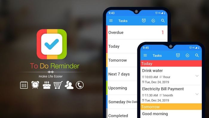 Phần mềm nhắc nhở công việc