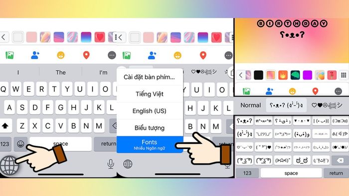 Hướng dẫn thay đổi phông chữ trên iPhone trực tiếp